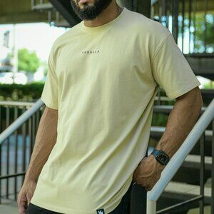 YoungLA - 401 Essential Jacked Tee - Sand Wash, Small